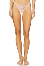 Ily Embroidery Thong Panty