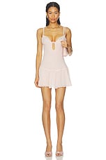 Beaded Seashell Slip Dress - thumbnail 4