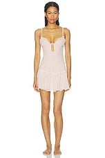 Beaded Seashell Slip Dress - thumbnail 5