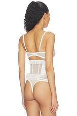 Chantilly Underbust Corset in Tan - thumbnail 6