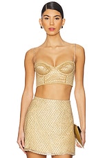 Glitter Grid Mini Skirt