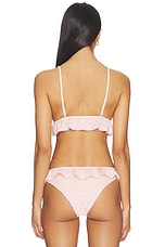 Polka Dot Ruffle Bikini Top - thumbnail 6