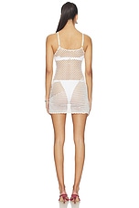 Apollo Crochet Mini Dress - thumbnail 7