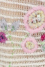 Apollo Crochet Mini Dress - thumbnail 8