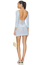 La Jardin Crochet Mini Dress - thumbnail 6
