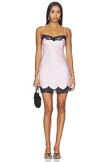 X Devon Lee Carlson Liz Silk Slip Mini Dress - thumbnail 3