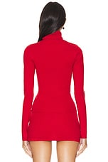 Frankies Bikinis Tucker Cloud Knit Turtleneck Sweater in Heartstrings ...