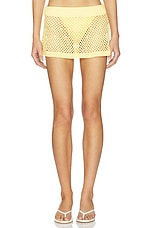 Adaline Crochet Mini Skirt