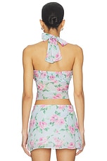 Maribel Chiffon Halter Top - thumbnail 6
