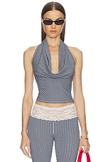 Jay Cotton Jersey Halter Top - thumbnail 4