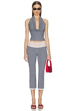 Jay Cotton Jersey Halter Top - thumbnail 7