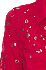 X Devon Lee Carlson Bestie Chiffon Button Down - thumbnail 8