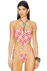 x Bella Hadid Springtime Bikini Top