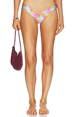 Marina Satin Bikini Bottom - thumbnail 4