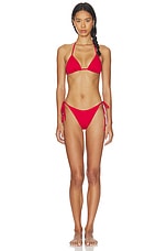 Soleil Smocked Bikini Bottom - thumbnail 6