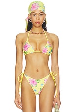 Nick Beaded Satin Bikini Top - thumbnail 3