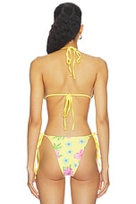 Nick Beaded Satin Bikini Top - thumbnail 5