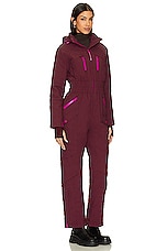 Combinaison de ski 1 pièce pour femme - Combinaison de snowboard - Pour l'hiver - Imperméable - Veste et pantalon de ski, rose, S