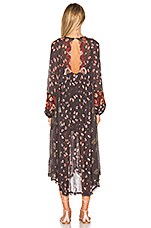 Robe Longue Free People Mystique Par Candela Noire Taille XS - Neuve Sans étiquettes, Manches 3/4
