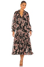 Free People Feeling Groovy Maxi Dress in Forest Combo | REVOLVE