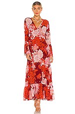 Free People Moroccan Roll Maxi Dress in Pop Combo | REVOLVE