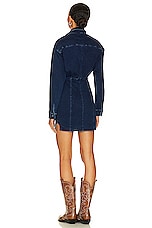 Free People Amber Denim Dress in Dark Indigo | REVOLVE