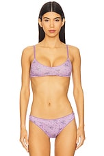 x Intimately FP Printed Pointelle Bralette