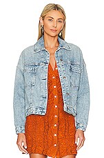 Product image of Free People Opal Swing Denim Jacket. Click to view full details