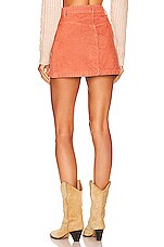 Free People Ray Cord Mini Skirt In Myrrh REVOLVE free-people-ray-cord-mini-skirt-in-myrrh-revolve