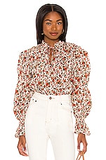 Free People Meant To Be Blouse in Vintage Combo | REVOLVE