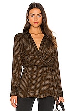 Product image of Free People Arlo Wrap Top. Click to view full details