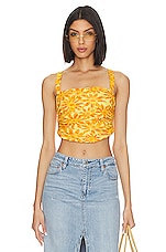 Free People All Tied Up Tank in Yellow Combo | REVOLVE