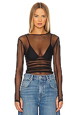 x Intimately FP Last Layer Long Sleeve Top In Black