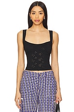 Full Bloom Eyelet Cami