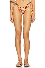 x free-est Printed Jodie Convertible Bikini Top
