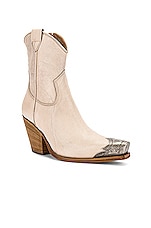 Free People Brayden Western Boot in Bone | REVOLVE