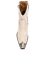 Free People Brayden Western Boot in Bone | REVOLVE