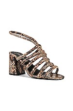 Free People Colette Cinched Heel in Python | REVOLVE