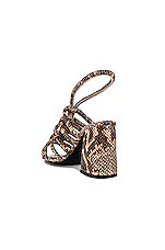 Free People Colette Cinched Heel in Python | REVOLVE