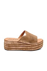 Free People Harbor Flatform Sandal - Oak