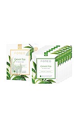 Product image of FOREO FOREO UFO Mask 6 Pack in Green Tea. Click to view full details