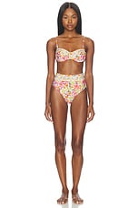 Banana Flowers Underwire Bikini Top - thumbnail 7