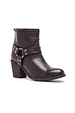 Frye Tabitha Harness Short Boot in Black | REVOLVE