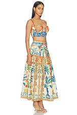 Terracotta Oasis Cotton Poplin Coord Set - thumbnail 5