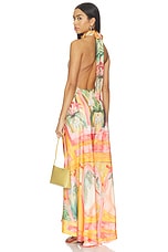 Sunset Haven Open Back Low Halter Dress - thumbnail 6