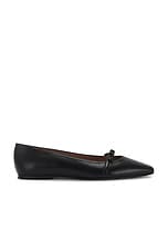 Morgan Leather Flat