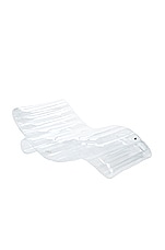 Product image of FUNBOY FUNBOY Clear Chaise Lounger Floatie. Click to view full details
