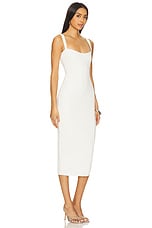 Sculpting Crystal Sweetheart Midi Dress - thumbnail 6