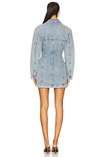 Barrel Long Sleeve Mini Dress - thumbnail 8