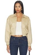 The Twill Cropped Bomber - thumbnail 4